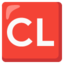 CL button Noto Emoji