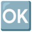 OK button Noto Emoji