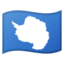 flag Antarctica Noto Emoji