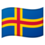 flag Åland Islands Noto Emoji