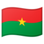 flag Burkina Faso Noto Emoji