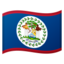 flag Belize Noto Emoji