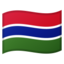 flag Gambia Noto Emoji