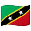 flag St. Kitts & Nevis Noto Emoji