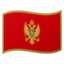 flag Montenegro Noto Emoji