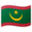 flag Mauritania Noto Emoji