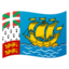 flag St. Pierre & Miquelon Noto Emoji