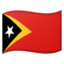 flag Timor-Leste Noto Emoji