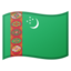 flag Turkmenistan Noto Emoji