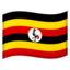 flag Uganda Noto Emoji