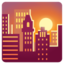 sunset Noto Emoji