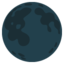 new moon Noto Emoji