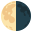 last quarter moon Noto Emoji