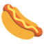 hot dog Noto Emoji