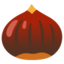 chestnut Noto Emoji