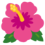 hibiscus Noto Emoji