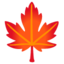 maple leaf Noto Emoji