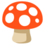 mushroom Noto Emoji