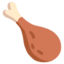 poultry leg Noto Emoji
