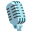 studio microphone Noto Emoji