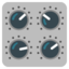 control knobs Noto Emoji