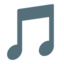 musical note Noto Emoji