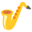 saxophone Noto Emoji