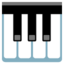 musical keyboard Noto Emoji