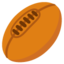 rugby football Noto Emoji