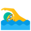 man swimming Noto Emoji