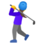 woman golfing Noto Emoji