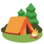 camping Noto Emoji