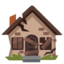 derelict house Noto Emoji
