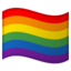 rainbow flag Noto Emoji