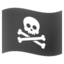 pirate flag Noto Emoji