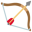 bow and arrow Noto Emoji