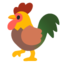 rooster Noto Emoji