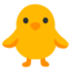 front-facing baby chick Noto Emoji
