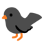 black bird Noto Emoji