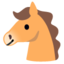 horse face Noto Emoji