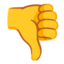 thumbs down Noto Emoji