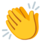 clapping hands Noto Emoji
