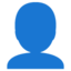 bust in silhouette Noto Emoji
