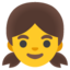 girl Noto Emoji