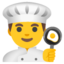 man cook Noto Emoji