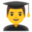 man student Noto Emoji