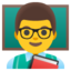 man teacher Noto Emoji