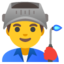 man factory worker Noto Emoji