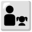 family man, girl Noto Emoji