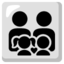 family man, man, girl, boy Noto Emoji